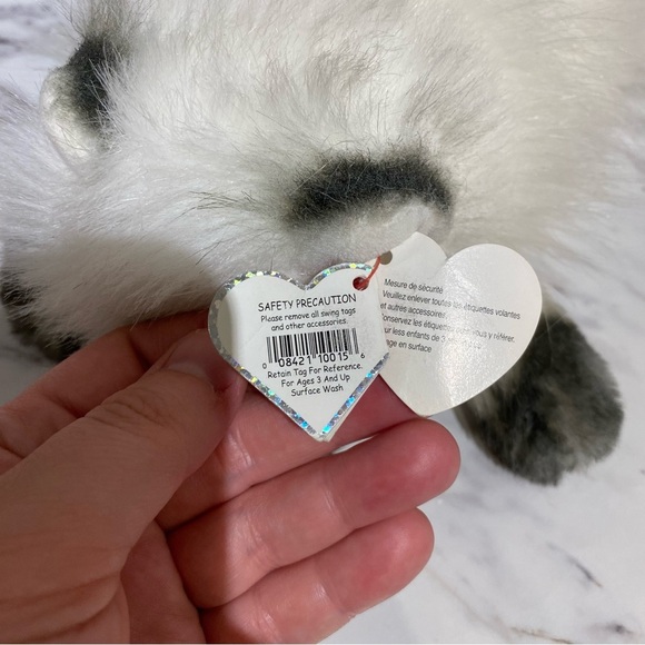 Vintage TY Classic Angel Himalayan Cat 20th anniversary beanie buddy cat plush - Picture 8 of 10